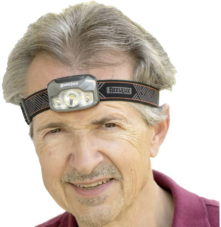 AccuLux STL 200 LED Stirnlampe batteriebetrieben 200lm 438012