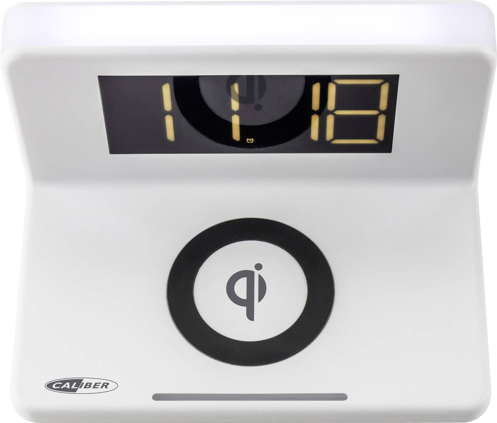 Caliber Induktions-Ladegerät HCG018Qi HCG018Qi/W Ausgänge Induktionslade-Standard, USB Weiß