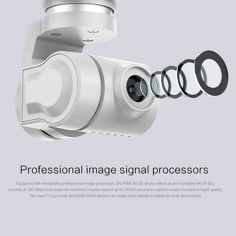 Xiaomi FIMI X8 SE 2020 inkl. Smart Controller Quadrocopter RtF Kameraflug Weiß