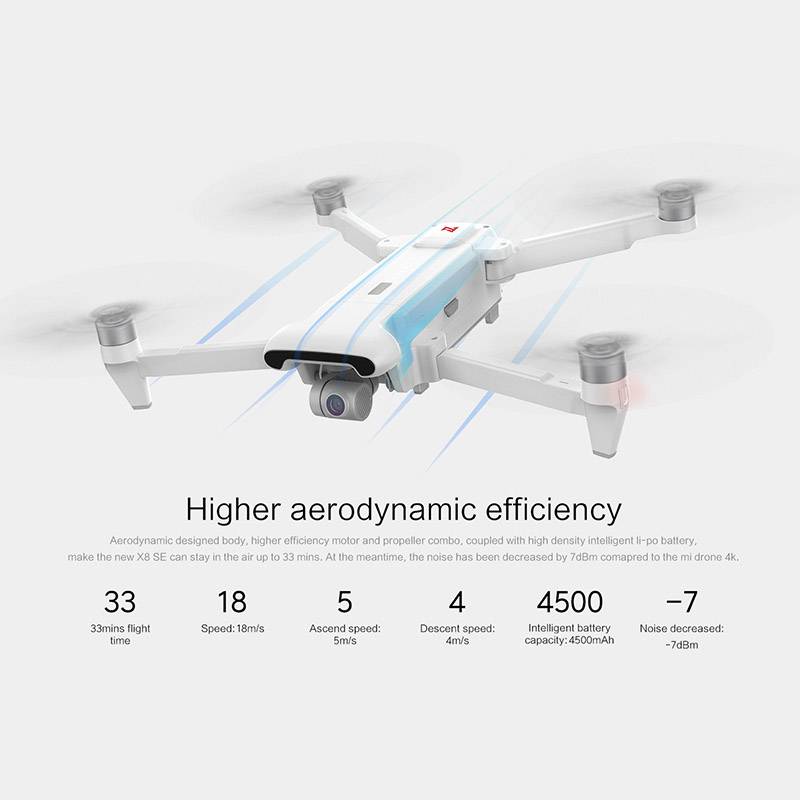 Xiaomi FIMI X8 SE 2020 inkl. Smart Controller Quadrocopter RtF Kameraflug Weiß