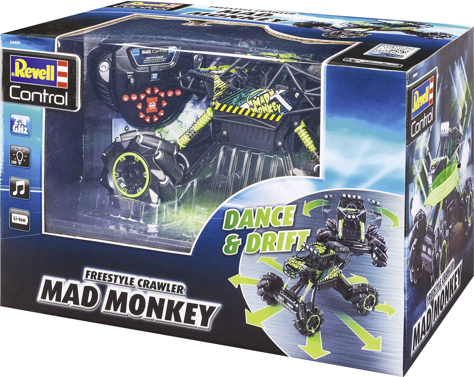 Revell Control 24459 Freestyle Crawler Mad-Monkey RC Einsteiger Modellauto Elektro Crawler