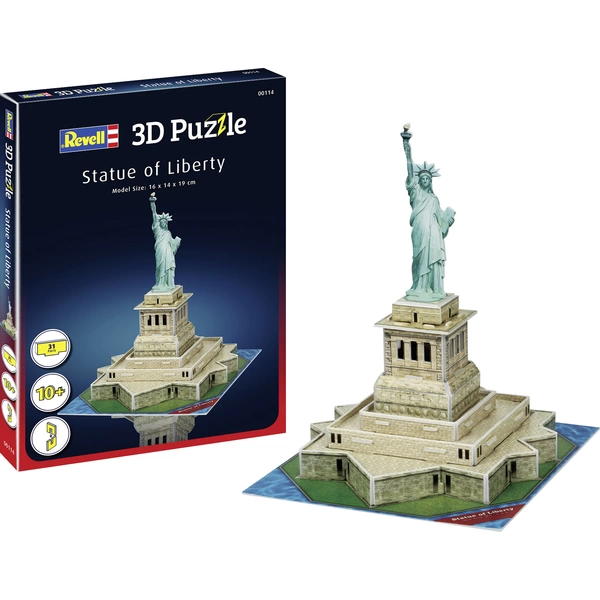 Freiheitsstatue 00114 3D-Puzzle Statue de la Liberté 1St. Freiheitsstatue 00114 3D-Puzzle Statue de la Liberté 1St.