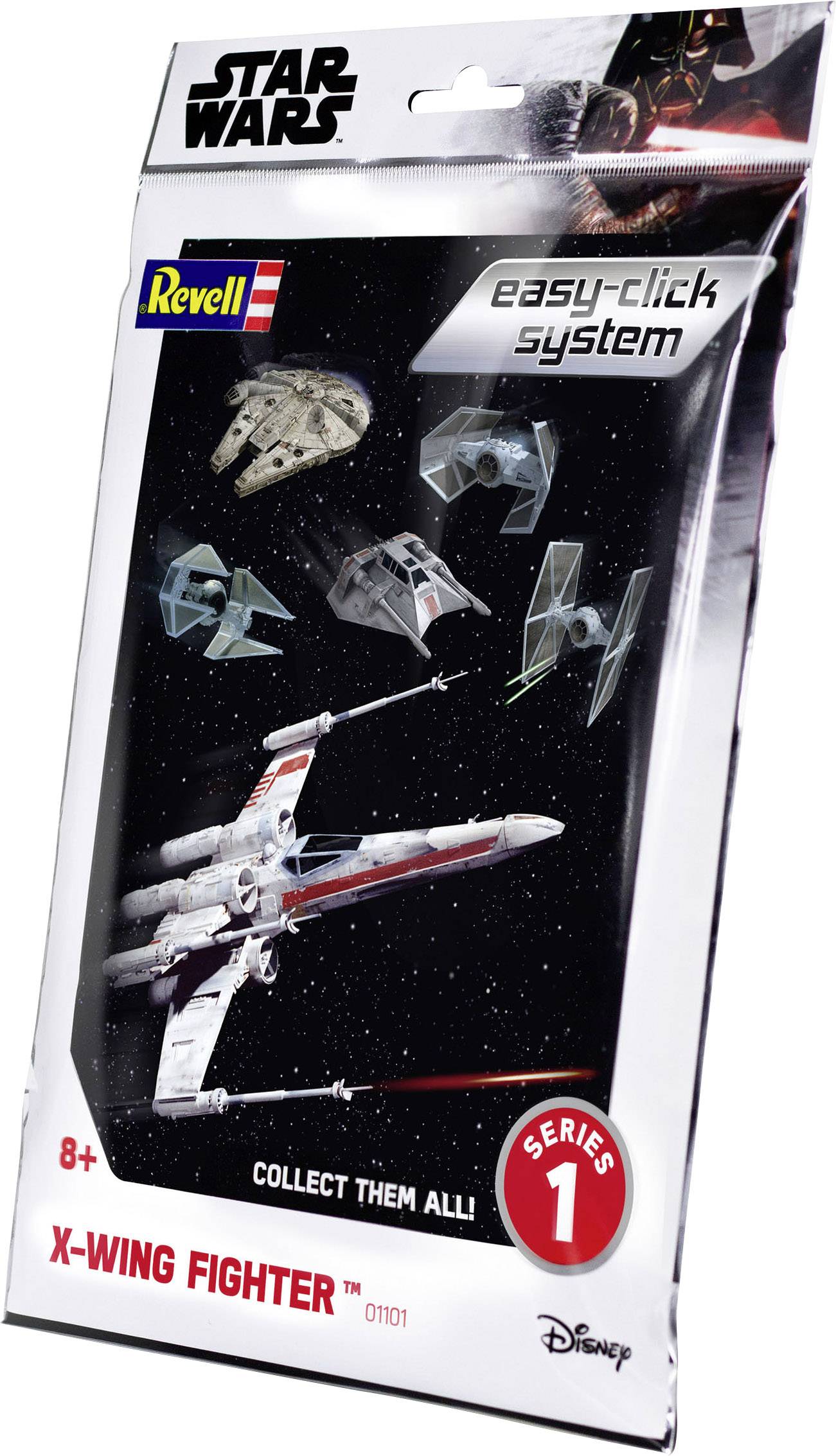 Revell 01101 X-Wing Fighter easy-click Science Fiction Bausatz 1:112