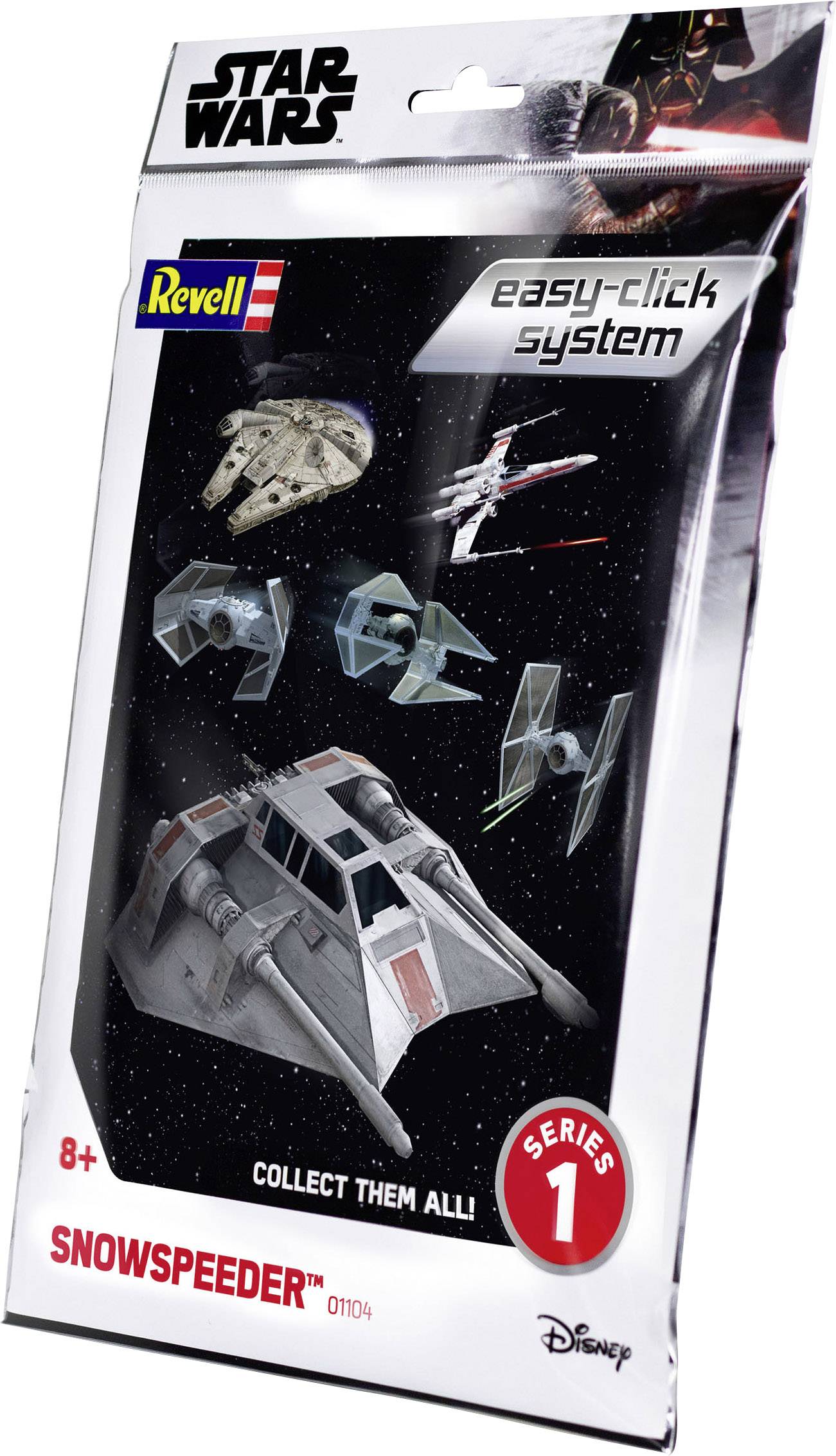 Revell 01104 Snowspeeder easy-click Science Fiction Bausatz 1:52