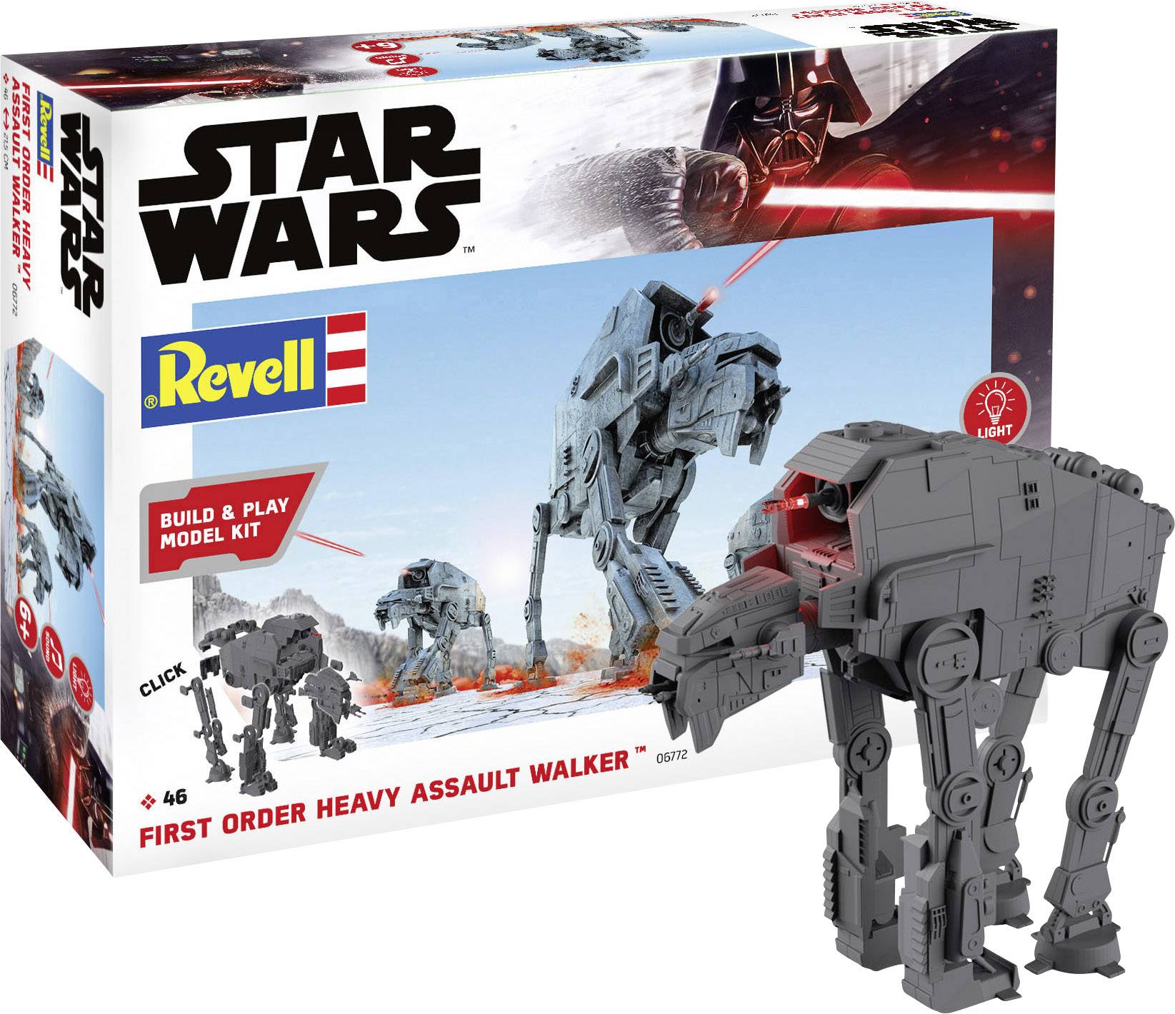 Revell 06772 First Order Heavy Assault Walker Science Fiction Bausatz 1:164