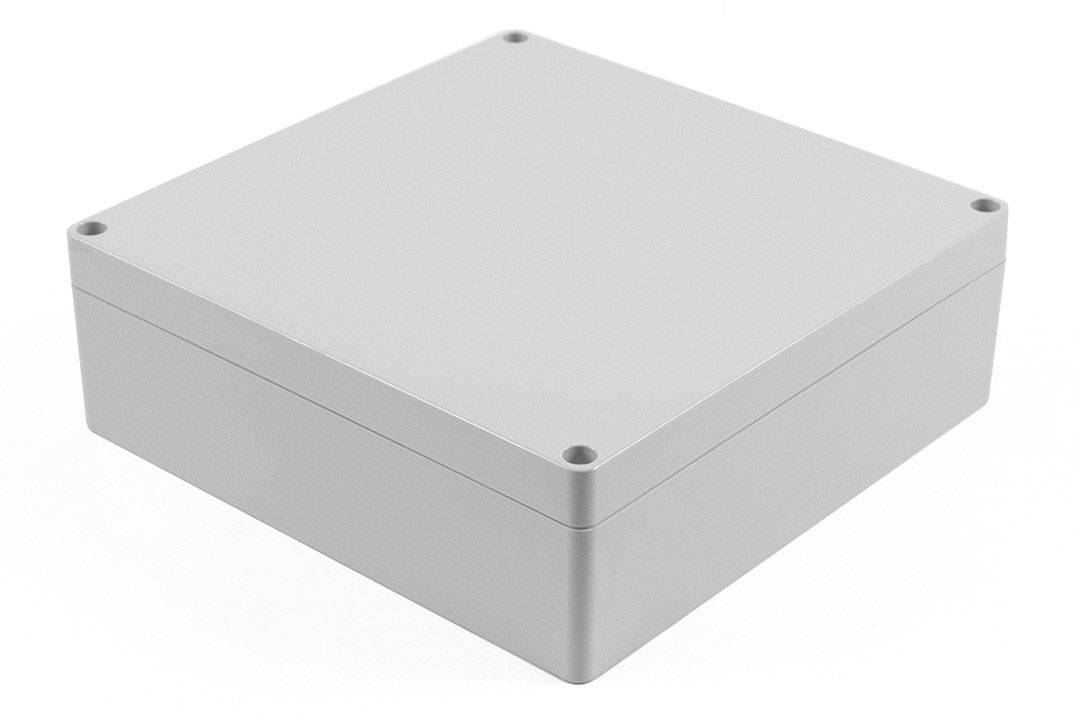 Hammond Electronics 1554 PC 1554W2GY Universal-Gehäuse 60 x 180 x 180 Polycarbonat Grau 1 St.