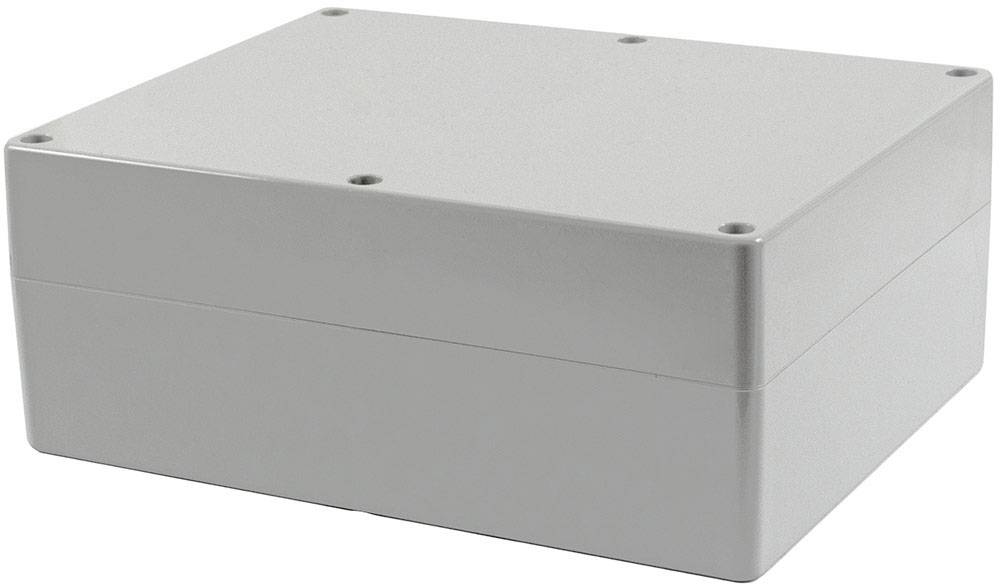 Hammond Electronics 1554 PC 1554YA2GY Universal-Gehäuse 120 x 300 x 240 Polycarbonat Grau 1St.