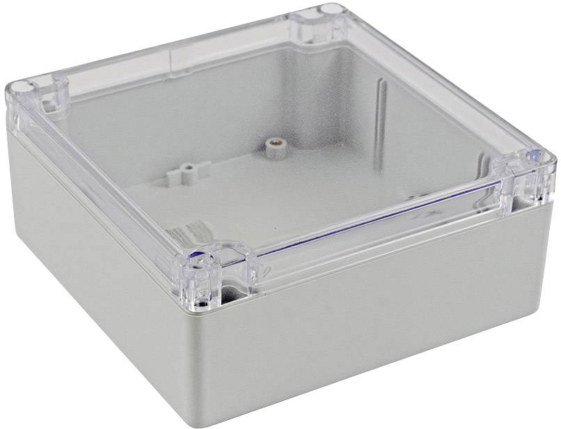 Hammond Electronics 1554 PC CL 1554Q2GYCL Universal-Gehäuse Polycarbonat Grau 1 St.