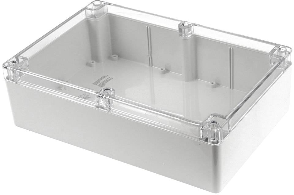 Hammond Electronics 1554 PC CL 1554X2GYCL Universal-Gehäuse Polycarbonat Grau 1 St.