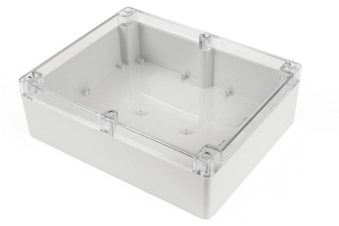 Hammond Electronics 1554 PC CL 1554Y2GYCL Universal-Gehäuse Polycarbonat Grau 1 St.