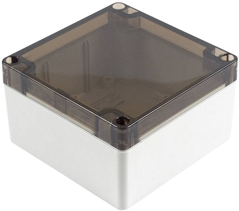 Hammond Electronics 1554 PC SL 1554L2GYSL Universal-Gehäuse Polycarbonat Grau 1St.