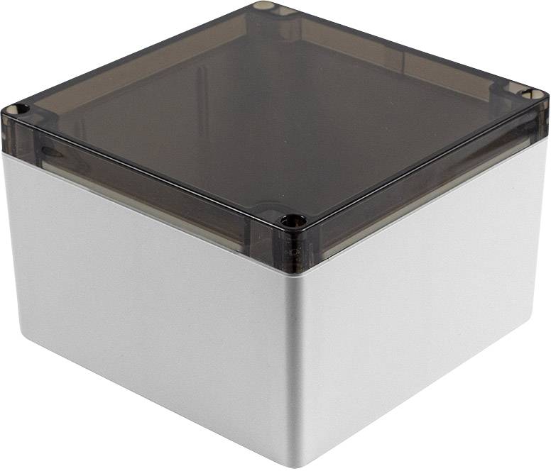 Hammond Electronics 1554 PC SL 1554QA2GYSL Universal-Gehäuse Polycarbonat Grau 1 St.