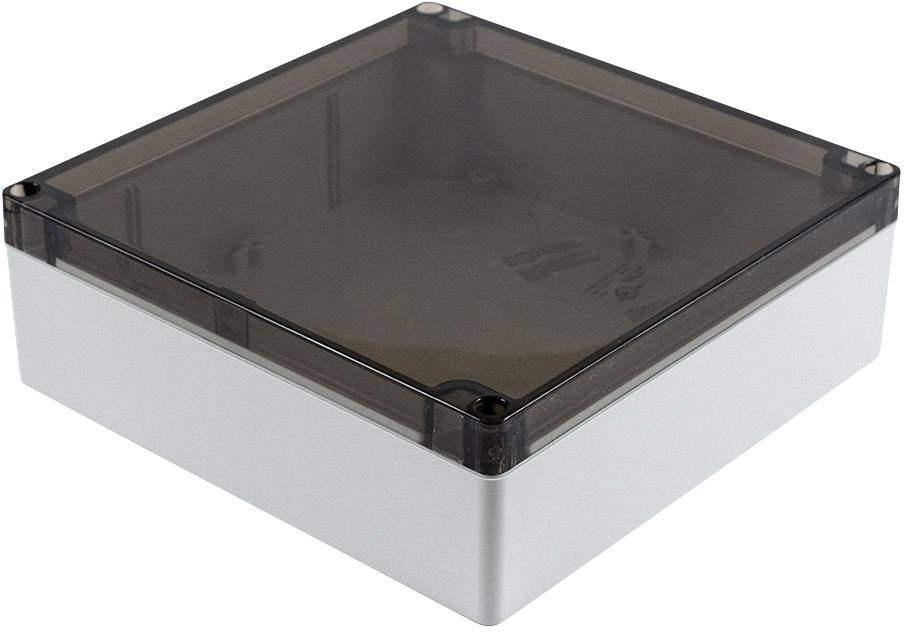 Hammond Electronics 1554 PC SL 1554W2GYSL Universal-Gehäuse Polycarbonat Grau 1St.