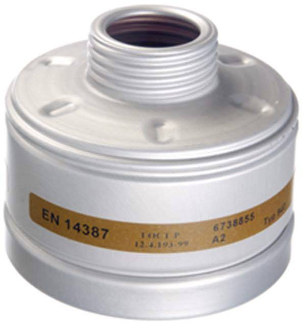 Gasfilter X-plore® Rd40 6738855 Bezeichnung 940 A2 Schutz gegen Gase und Dämpfe von organischen Verbindungen, Siedepunk