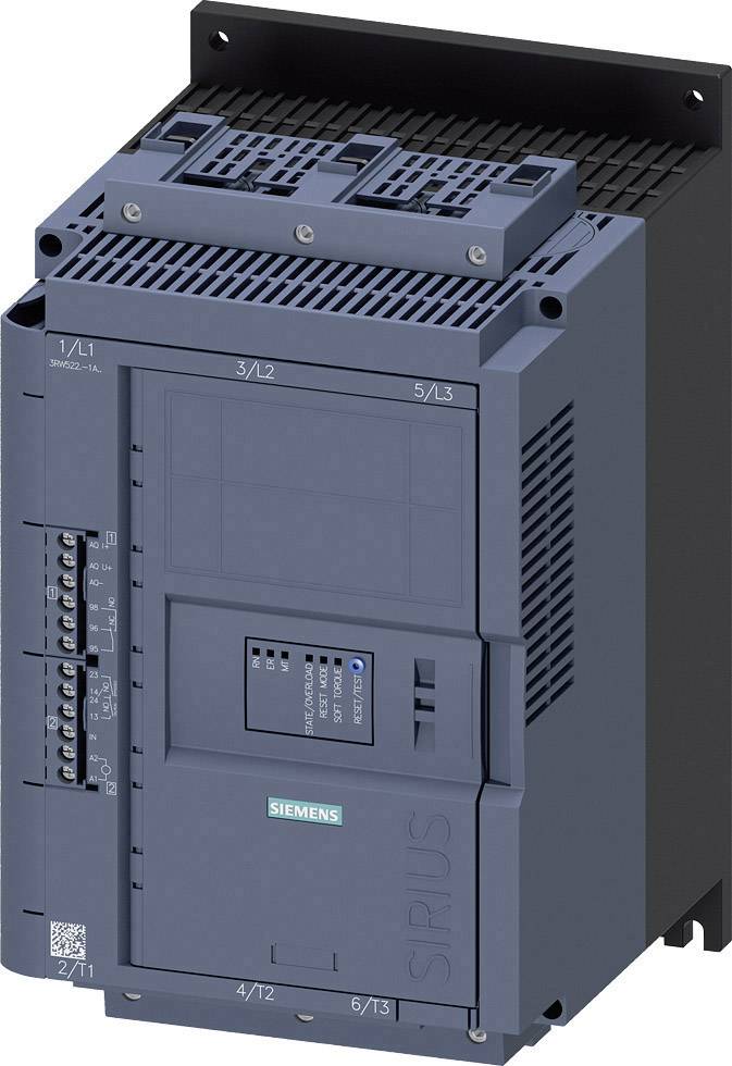 Siemens 3RW5225-1AC14 3RW52251AC14 Sanftstarter Motorleistung bei 400V 30kW Motorleistung bei 230V 18.5kW 200 V, 480V Nennstrom