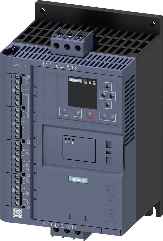 Siemens 3RW5513-1HA04 3RW55131HA04 Sanftstarter Motorleistung bei 400V 5.5kW Motorleistung bei 230V 3kW 200 V, 480V Nennstrom 13A