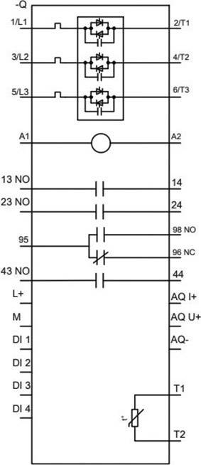 Siemens 3RW5513-1HA04 3RW55131HA04 Sanftstarter Motorleistung bei 400V 5.5kW Motorleistung bei 230V 3kW 200 V, 480V Nennstrom 13A