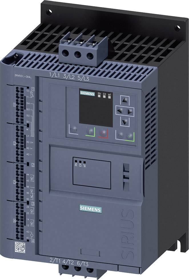 Siemens 3RW5513-3HA04 3RW55133HA04 Sanftstarter Motorleistung bei 400V 5.5kW Motorleistung bei 230V 3kW 200 V, 480V Nennstrom 13A