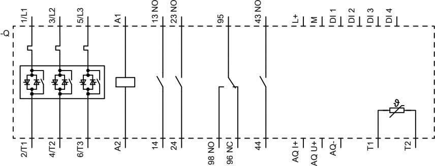 Siemens 3RW5513-3HA04 3RW55133HA04 Sanftstarter Motorleistung bei 400V 5.5kW Motorleistung bei 230V 3kW 200 V, 480V Nennstrom 13A