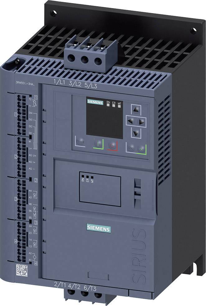 Siemens 3RW5517-3HA14 3RW55173HA14 Sanftstarter Motorleistung bei 400V 18.5kW Motorleistung bei 230V 11kW 200 V, 480V Nennstrom