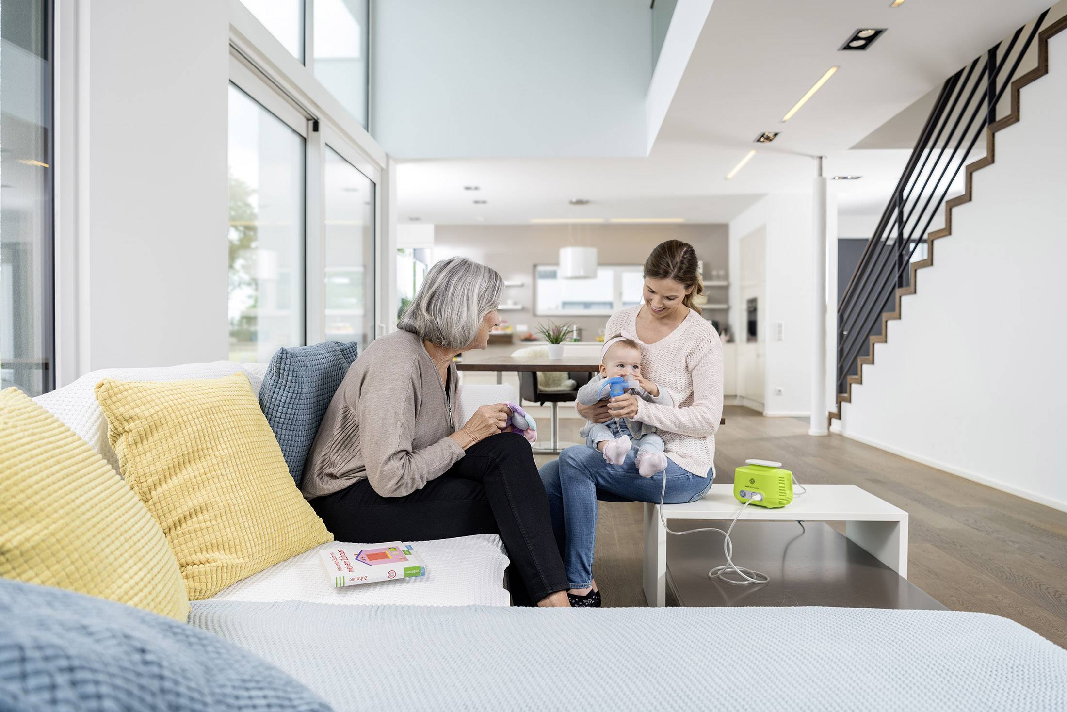 PARI BOY Junior Inhalations-Vernebler-Set mit Inhalationsmaske, mit Mundstück