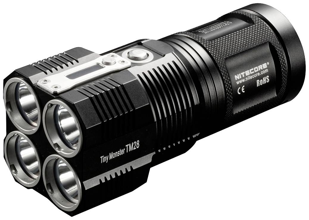 NiteCore TM28 LED Taschenlampe akkubetrieben 6000lm 414g