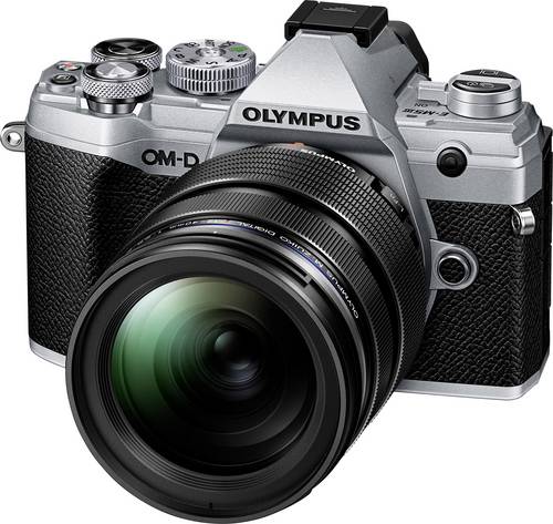 Olympus E-M5 Mark III 1240 Kit Systemkamera M 12-40mm 20.4 Megapixel Silber 4K-Video, Frostbeständi