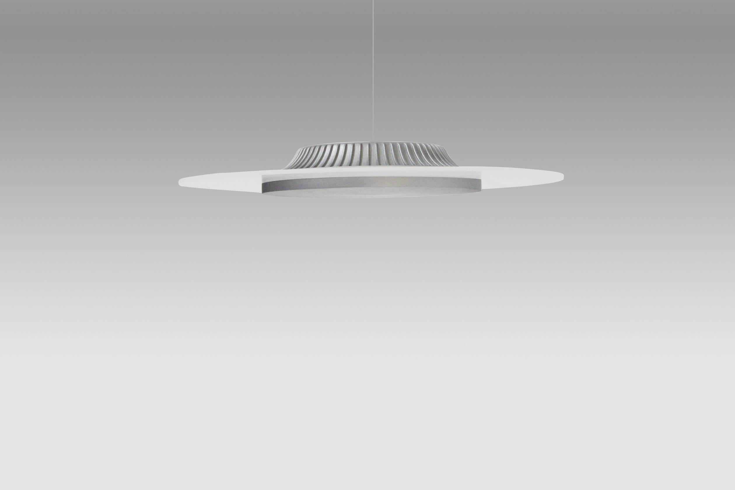 Mlight Jade 81-4071 Deckenleuchte, Wandleuchte EEK: F (A - G) 18W LED Weiß, Grau