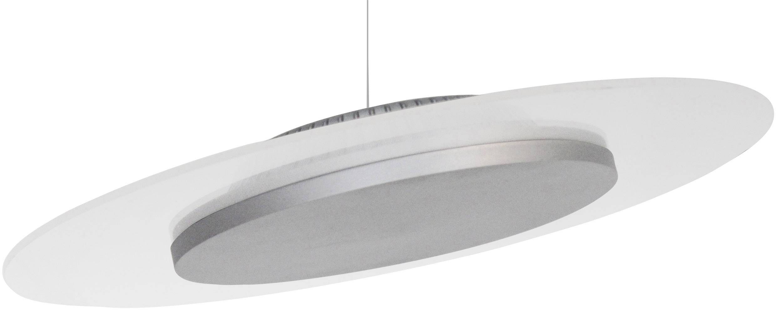 Mlight Jade 81-4071 Deckenleuchte, Wandleuchte EEK: F (A - G) 18W LED Weiß, Grau