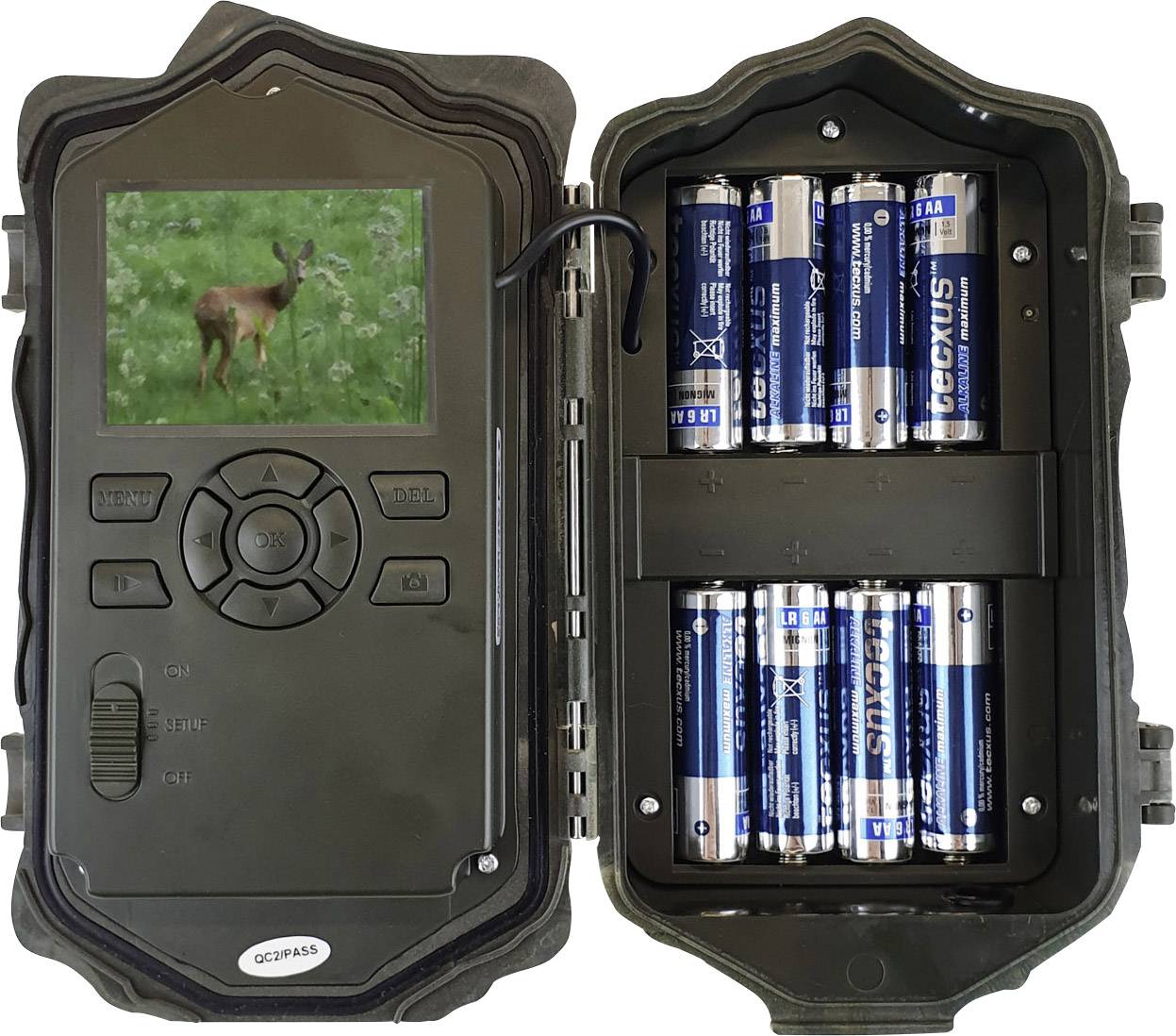 Berger & Schröter BG962-X36W Colorbild Wildkamera 36 Megapixel Zeitrafferfunktion, Tonaufzeichnung, No-Glow-LEDs 3-farbig