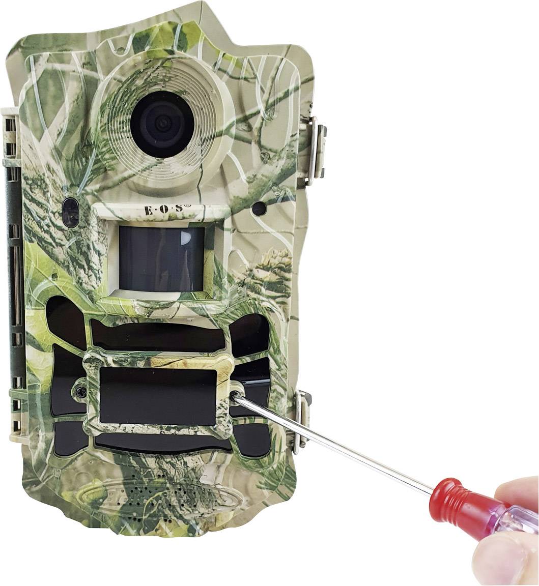 Berger & Schröter BG962-X36W Colorbild Wildkamera 36 Megapixel Zeitrafferfunktion, Tonaufzeichnung, No-Glow-LEDs 3-farbig