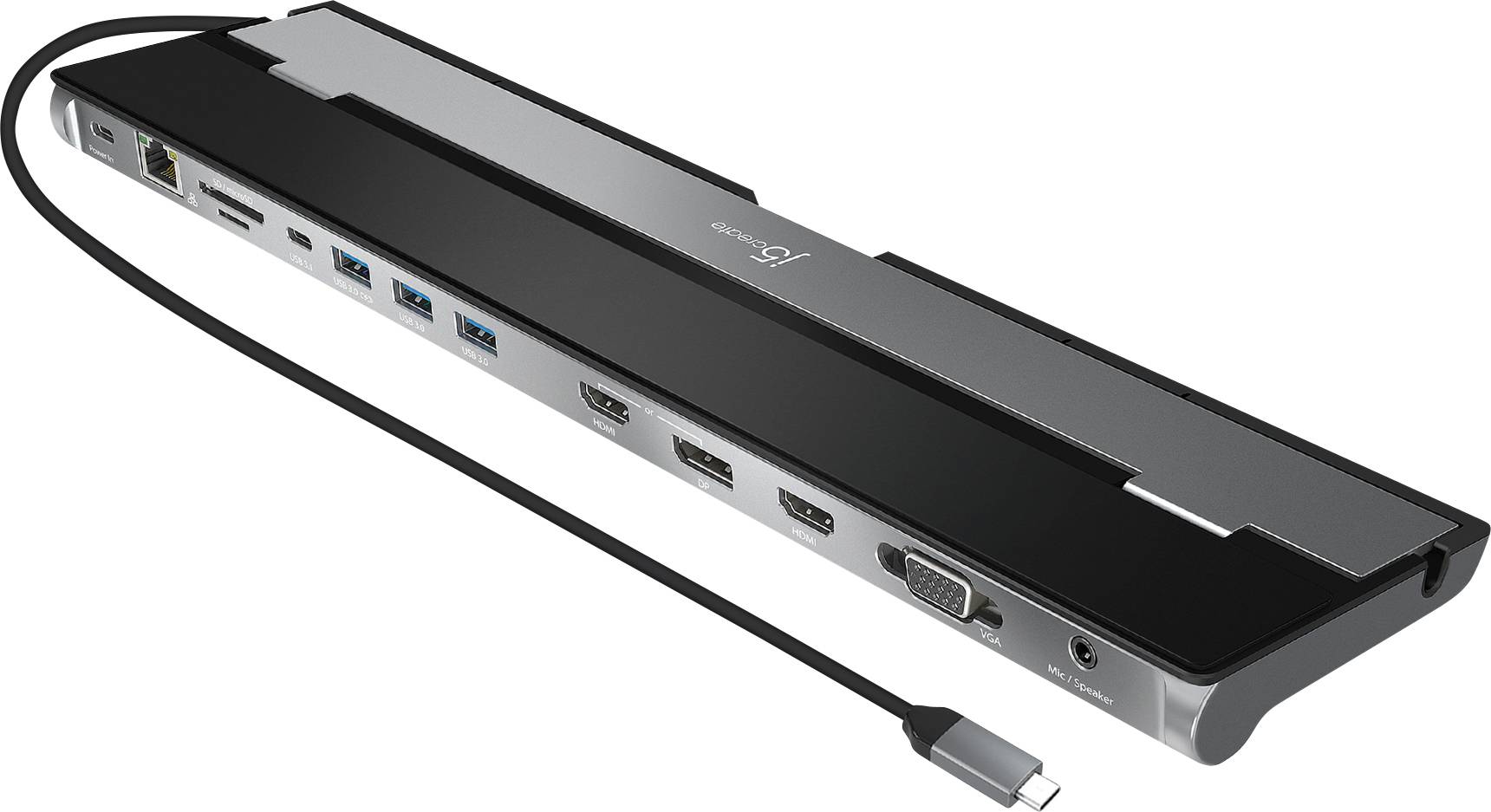 j5create JCD543 Triple Display Docking Station JCD543, 1x -04712795083613