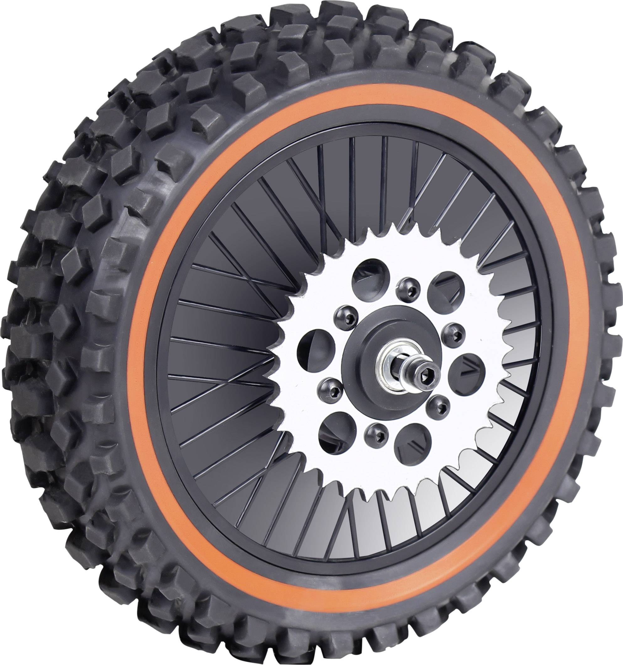 Reely RE-6605874 Ersatzteil Kompletträder hinten