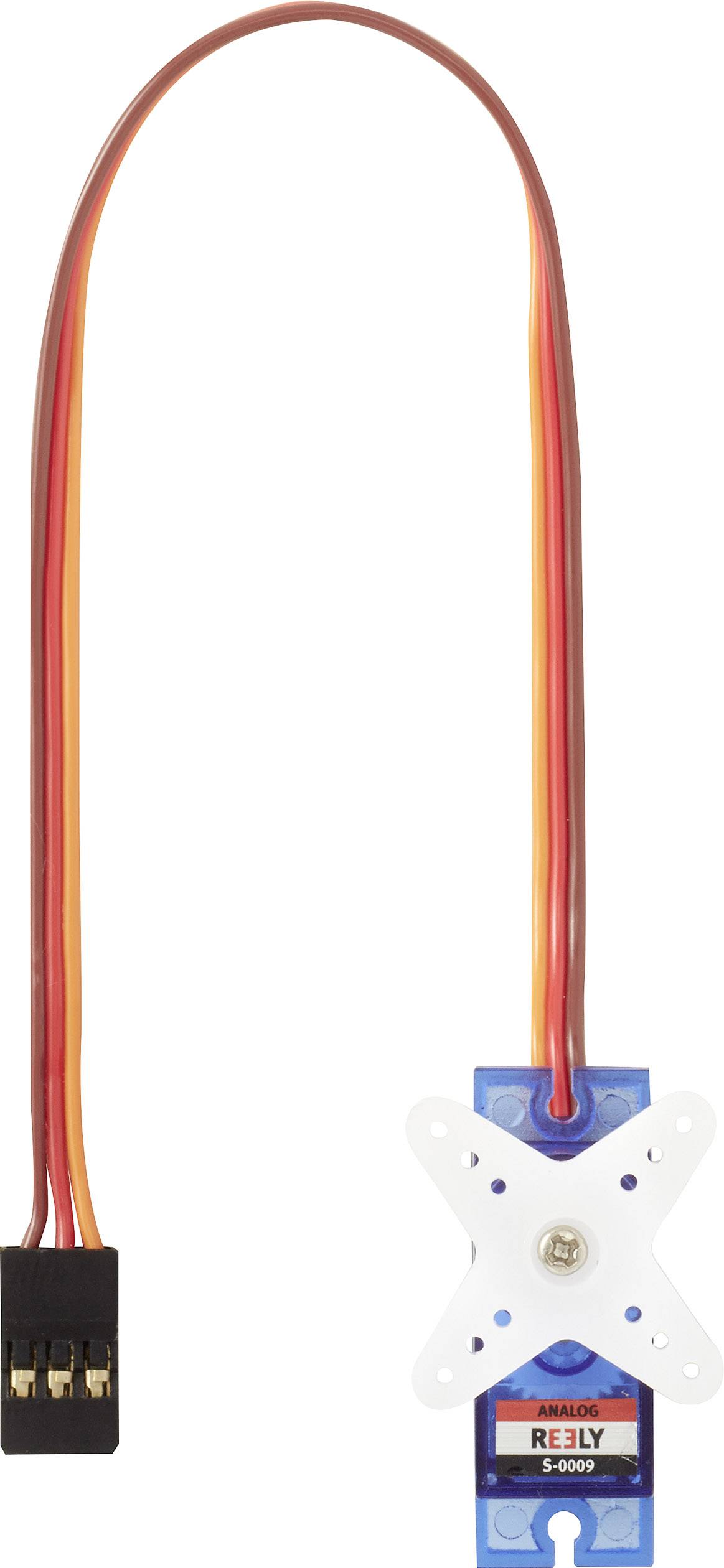 Reely Micro-Servo S-0009 Analog-Servo Getriebe-Material: Plastik Stecksystem: JR