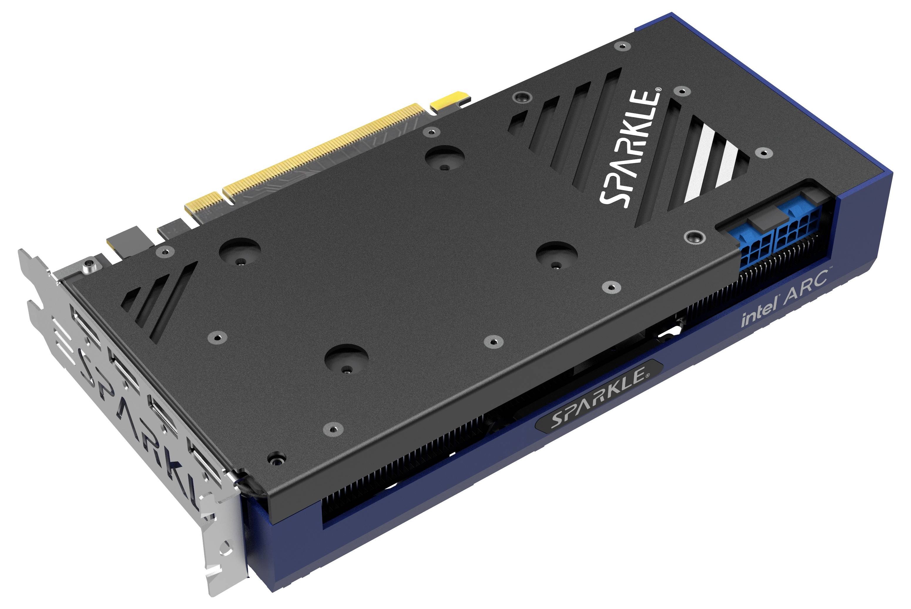 Sparkle Grafikkarte Intel Arc™ A750 ORC OC 8GB GDDR6-RAM PCIe x16 HDMI®, DisplayPort RGB Beleuchtung, Übertaktet / Overclocked