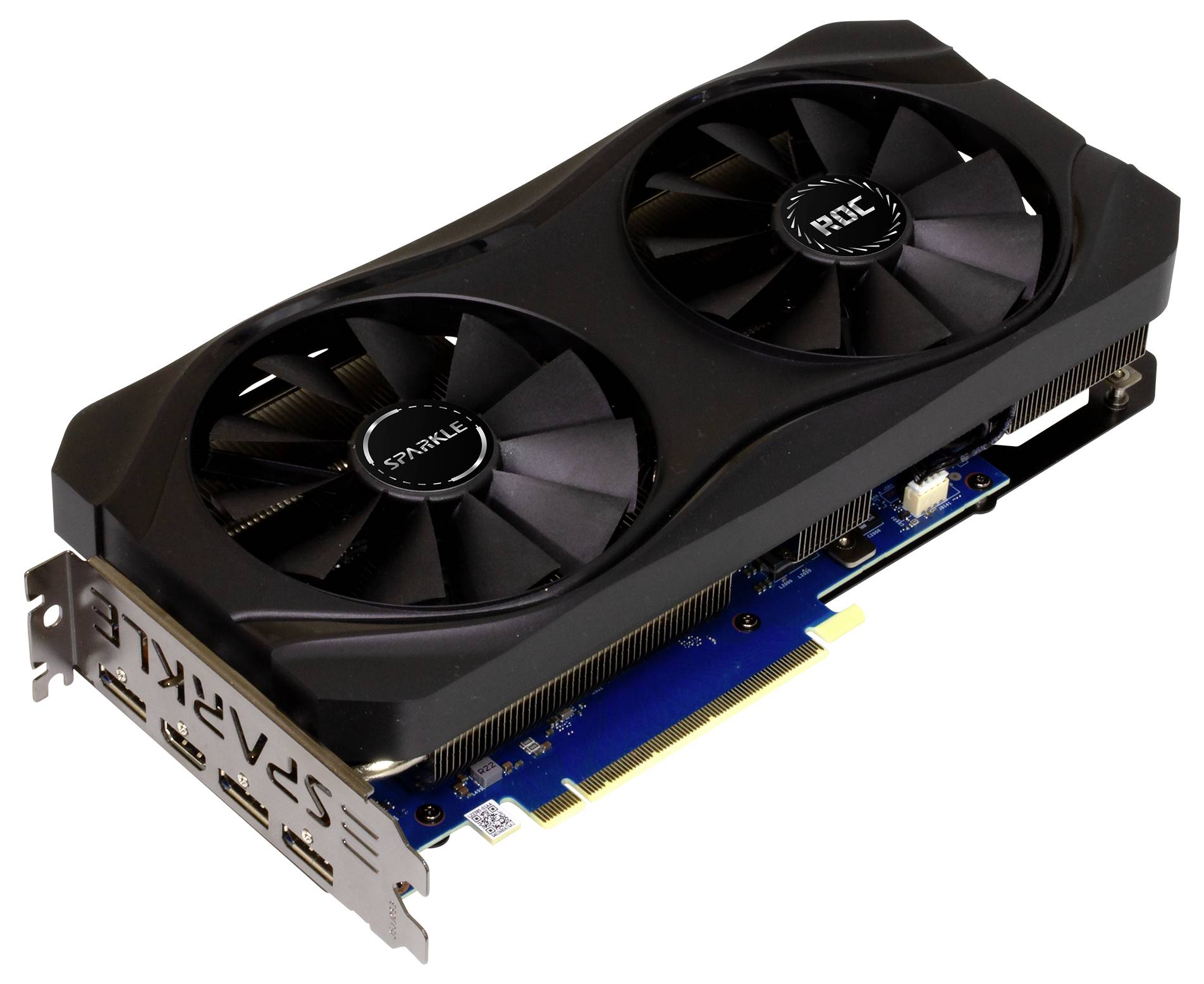 Sparkle Grafikkarte Intel Arc™ A770 ROC OC 16GB GDDR6-RAM PCIe x16 HDMI®, DisplayPort RGB Beleuchtung, Übertaktet / Overclocked