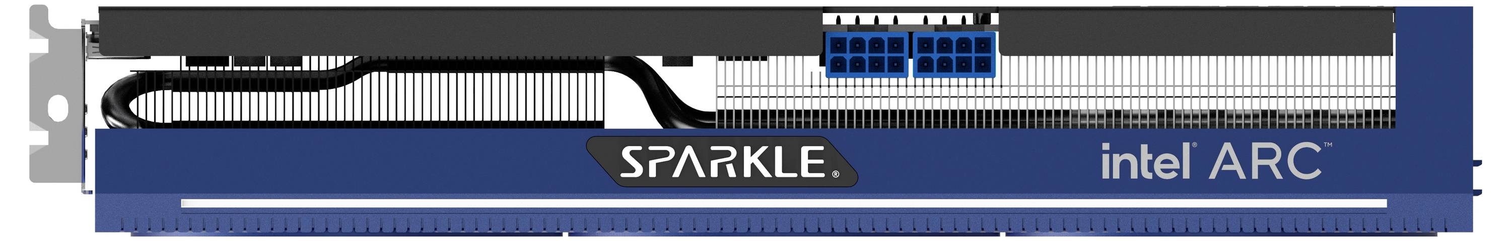 Sparkle Grafikkarte Intel Arc™ A770 TITAN OC 16GB GDDR6-RAM PCIe x16 HDMI®, DisplayPort RGB Beleuchtung, Übertaktet / Overclocked