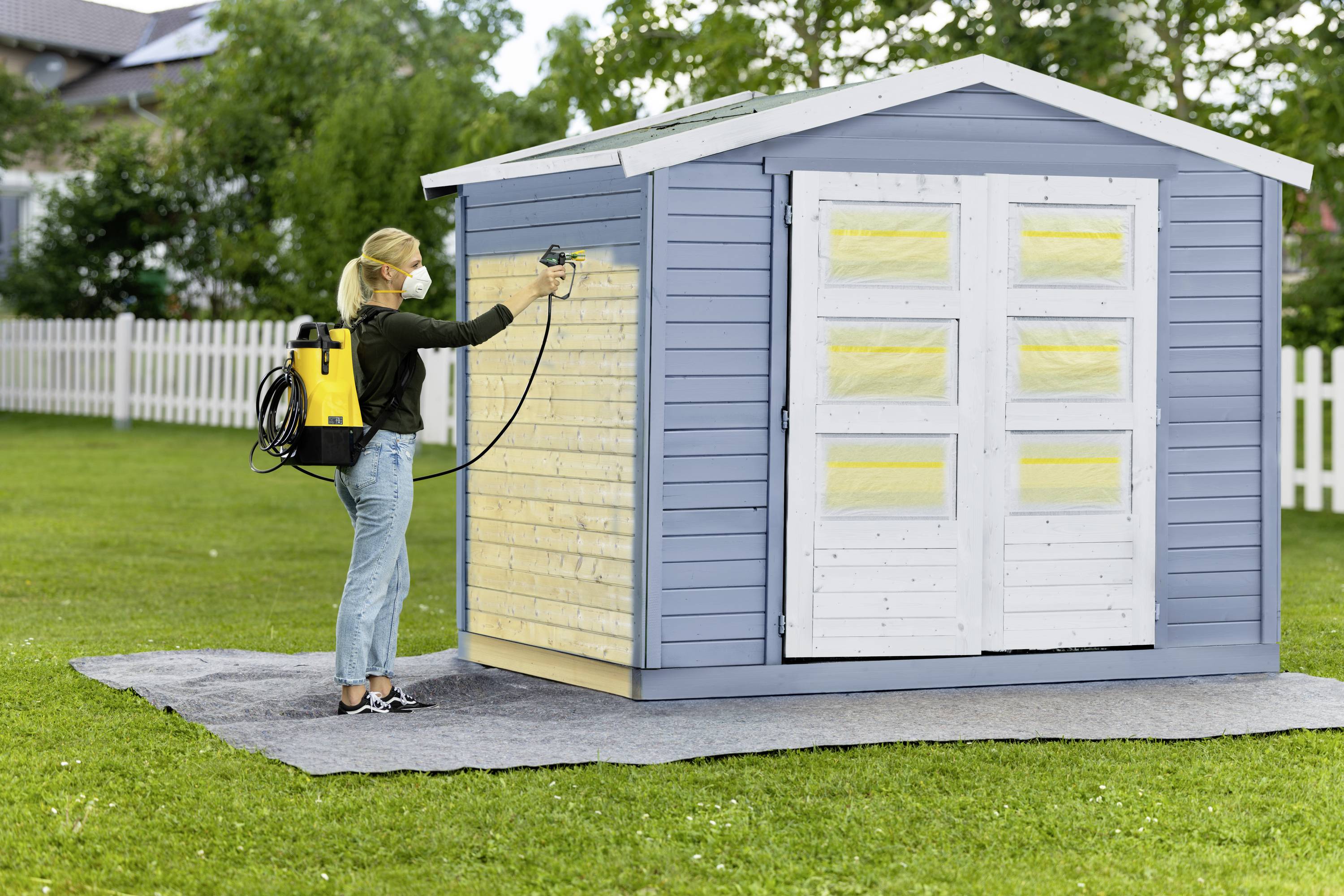 Wagner Control Pro 300 Move 18V Farbsprühsystem 18V Fördermenge (max.) 0.9 l/min