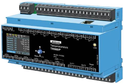 Ziehl TR660IP Temperaturregler -199.9 bis +800°C (L x B x H) 58 x 140 x 90mm