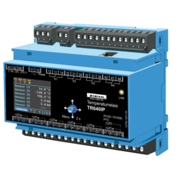 Ziehl TR640IP Temperaturregler -199.9 bis +800°C (L x B x H) 58 x 105 x 90mm Ziehl TR640IP Temperaturregler -199.9 bis +800°C (L x B x H) 58 x 105 x 90mm