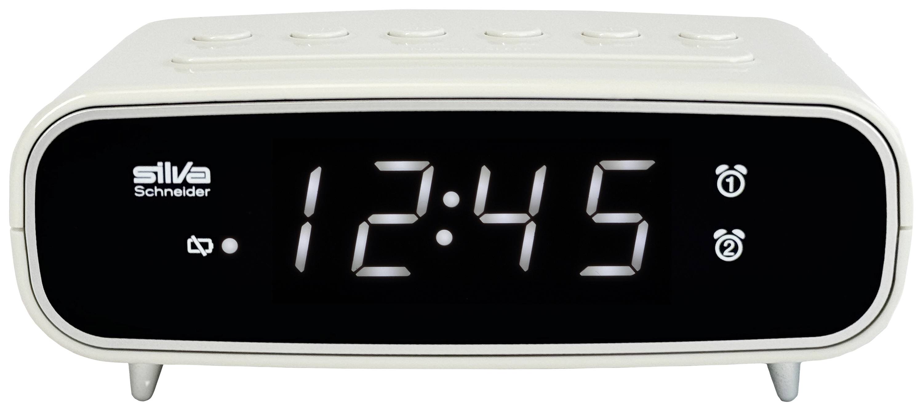 Silva Schneider UR 1024 Radiowecker UKW UKW Weckfunktion Schwarz