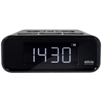 Silva Schneider UR 4200 BT Radiowecker UKW UKW, Bluetooth® Weckfunktion, Akku-Ladefunktion, wiederaufladbar Schwarz Silva Schneider UR 4200 BT Radiowecker UKW UKW, Bluetooth® Weckfunktion, Akku-Ladefunktion, wiederaufladbar Schwarz