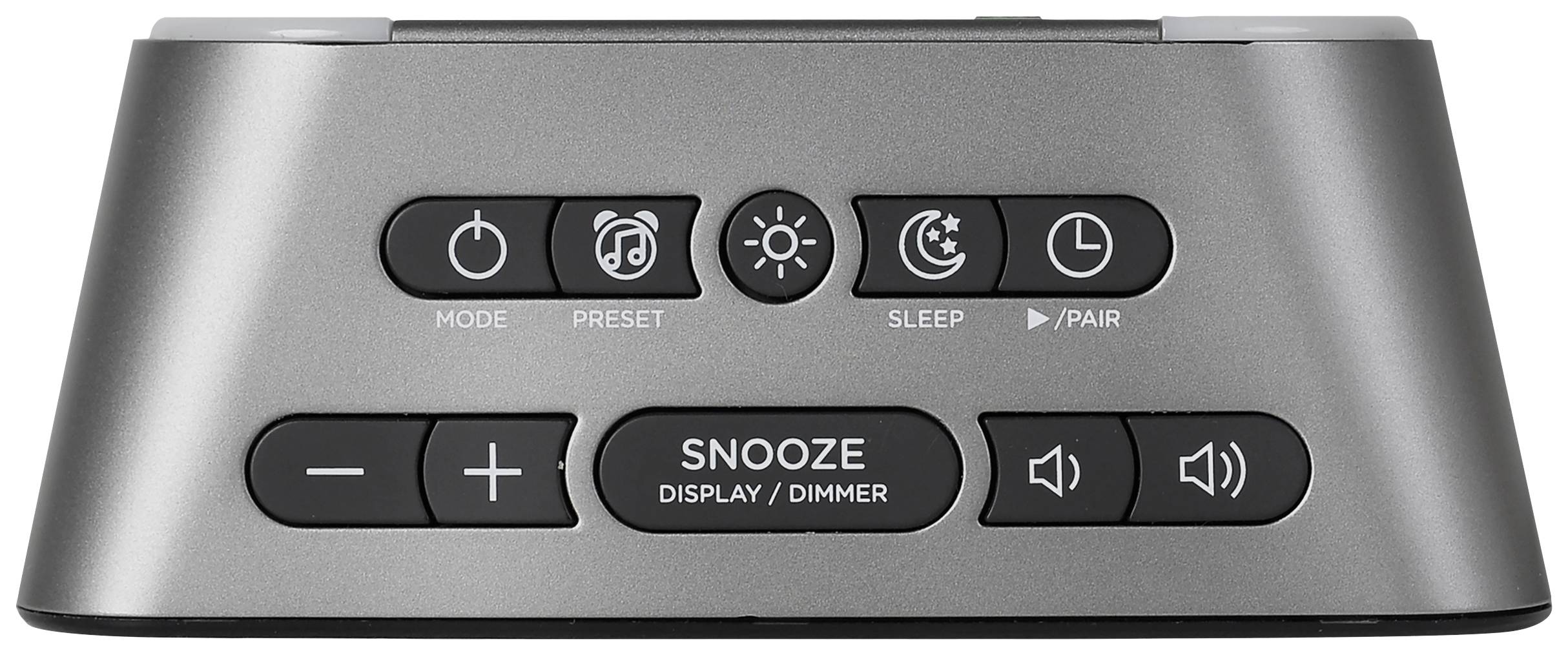 Silva Schneider UR 4200 BT Radiowecker UKW UKW, Bluetooth® Weckfunktion, Akku-Ladefunktion, wiederaufladbar Schwarz