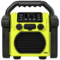 Silva Schneider BR 230 BT neon-gelb Baustellenradio FM USB, Bluetooth® Weckfunktion, Akku-Ladefunktion, wiederaufladbar Silva Schneider BR 230 BT neon-gelb Baustellenradio FM USB, Bluetooth® Weckfunktion, Akku-Ladefunktion, wiederaufladbar
