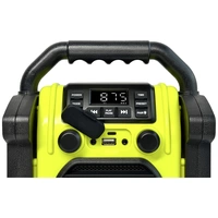 Silva Schneider BR 230 BT neon-gelb Baustellenradio FM USB, Bluetooth® Weckfunktion, Akku-Ladefunktion, wiederaufladbar Silva Schneider BR 230 BT neon-gelb Baustellenradio FM USB, Bluetooth® Weckfunktion, Akku-Ladefunktion, wiederaufladbar