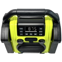 Silva Schneider BR 230 BT neon-gelb Baustellenradio FM USB, Bluetooth® Weckfunktion, Akku-Ladefunktion, wiederaufladbar Silva Schneider BR 230 BT neon-gelb Baustellenradio FM USB, Bluetooth® Weckfunktion, Akku-Ladefunktion, wiederaufladbar