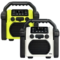 Silva Schneider BR 230 BT neon-gelb Baustellenradio FM USB, Bluetooth® Weckfunktion, Akku-Ladefunktion, wiederaufladbar Silva Schneider BR 230 BT neon-gelb Baustellenradio FM USB, Bluetooth® Weckfunktion, Akku-Ladefunktion, wiederaufladbar