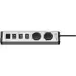 Ehmann USB Ladegerät 6x USB-A, Schutzkontakt-Steckdose Grau, Schwarz Innenbereich Ehmann USB Ladegerät 6x USB-A, Schutzkontakt-Steckdose Grau, Schwarz Innenbereich