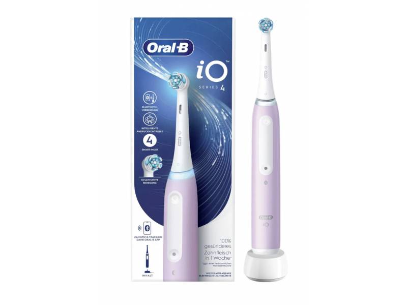 Oral-B iO Series 4 lavendel 437529 Elektrische Zahnbürste Rotierend/Oszilierend Lavendel