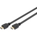 Digitus HDMI Anschlusskabel HDMI-A Stecker, HDMI-A Stecker 2.00 m Schwarz AK-330124-020-S vergoldet